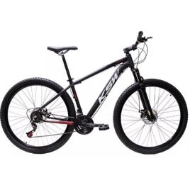Bicicleta Bike Aro 29 KSW XLT 200 MTB Alumínio 21V Marchas Rapid Fire Cabeamento Superior Interno