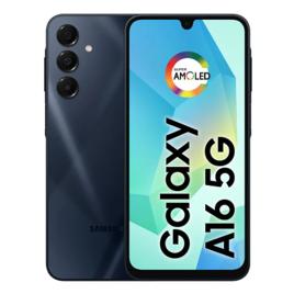 Samsung Galaxy A16 5g, 128gb + 4gb Ram, Câmera 50mp, Tela 6.7'' , Nfc, Ip54, Bateria 5000 Mah - Preto