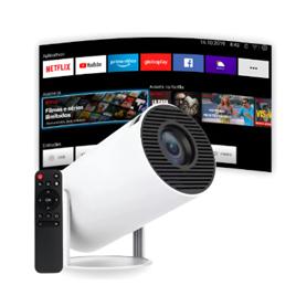Projetor Portátil 4k Hd Android 11.0 Smart Wifi 5G Bluetooth