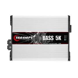 Modulo Taramps Bass5k 5000w 1 Ohm Amplificador 5000 5k Para Subwoofers Graves Subgraves 5000 Rms 1 Canal Som Automotivo
