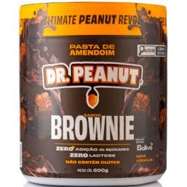 Pasta De Amendoim Dr Peanut 600G Brownie 