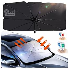 Quebra Sol Para Brisa Carro Protetor Solar Guarda Chuva