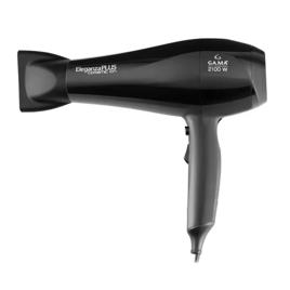 Secador de Cabelo GA.MA Italy Ceramic Íon Preto - 2100W 2 Velocidades Professional Eleganza Plus