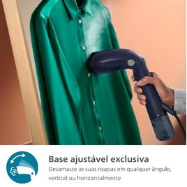 Vaporizador de Roupas 2 em 1, c/ 1500W de potência, OptimalTEMP e 2 acessórios (Bolsa e Luva), 220v - STH7020/20