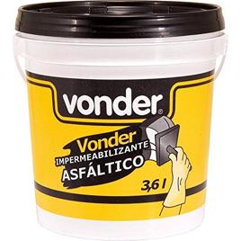 Vonder, Impermeabilizante Asfáltico 3,6 L.